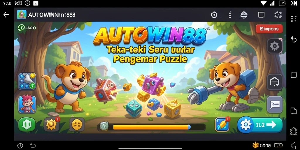 Tampilan gameplay AUTOWIN88 yang menarik untuk pecinta Puzzle.