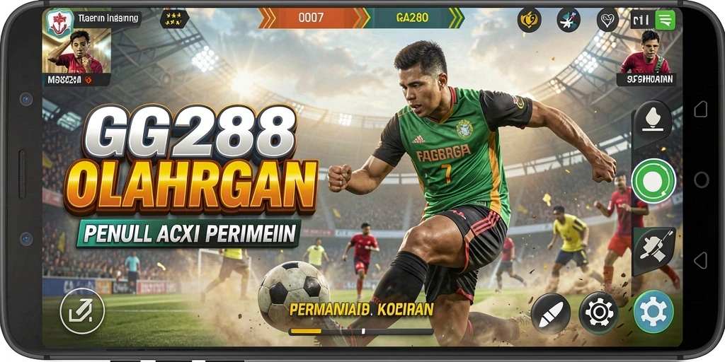 Tampilan screenshot gameplay GG288 menampilkan aksi olahraga yang intens dan seru.