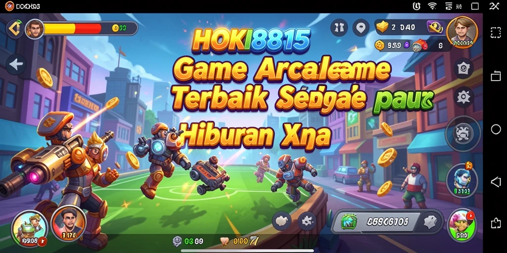 Tampilan seru gameplay HOKI8815 yang penuh aksi.