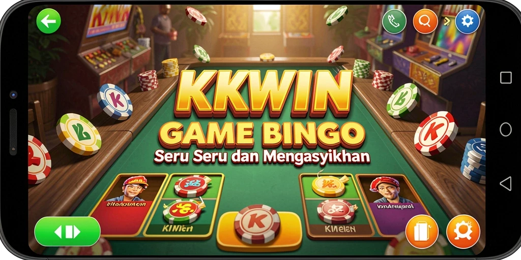 Tampilan gameplay seru di KKWIN dengan kegembiraan Bingo.