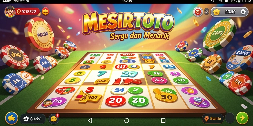Tampilan gameplay seru di MESIRTOTO dengan banyak pemain.