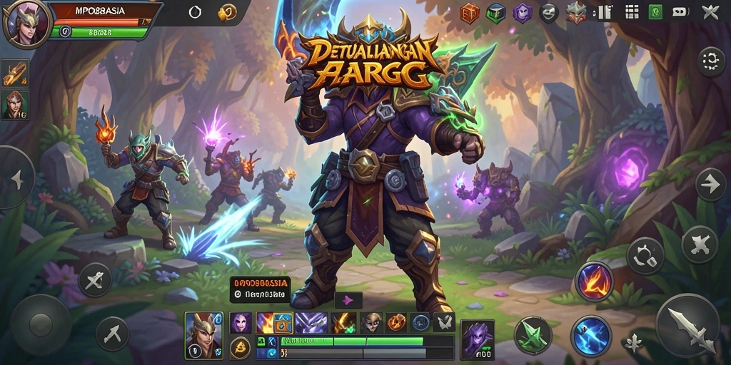Tampilan gameplay epik dalam dunia MPO88ASIA ARPG.