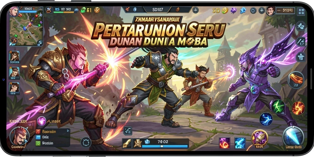 Screenshot menampilkan gameplay seru dan strategis dalam <strong>SD107</strong>