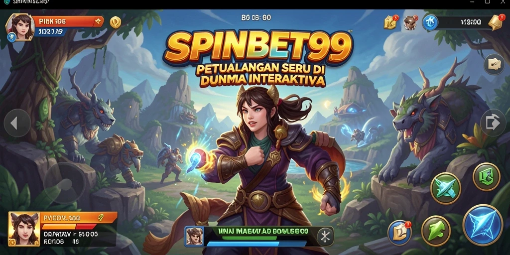 Tampilan seru dari gameplay SPINBET99 yang penuh petualangan.